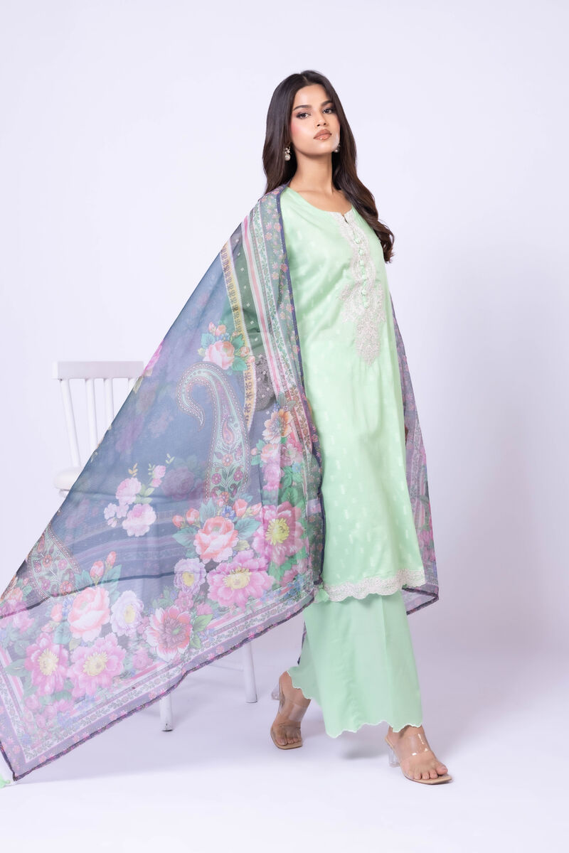 Printed | Polyester Net | Dupatta | USD 7.50