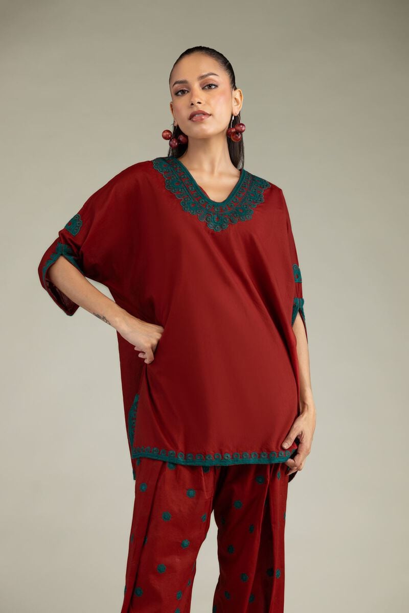 Embroidered | Cambric | Solid Cambric Kurta | USD 40.00