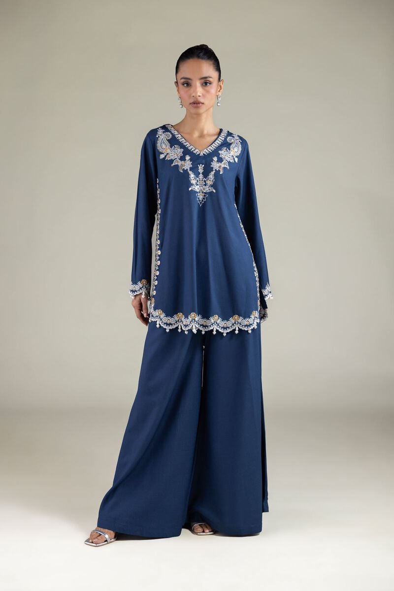 Embroidered | Raw Silk | Kurta | USD 55.00