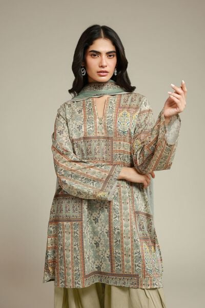 Printed | Cambric | Tailored Cambric Set | USD 60.00