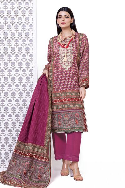 Embroidered | Light Khaddar | Tailored 3 Piece | USD 30.00