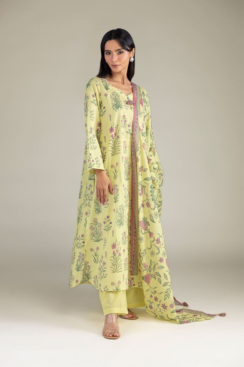 Printed | Lawn | Floral Lawn Dupatta | USD 30.00
