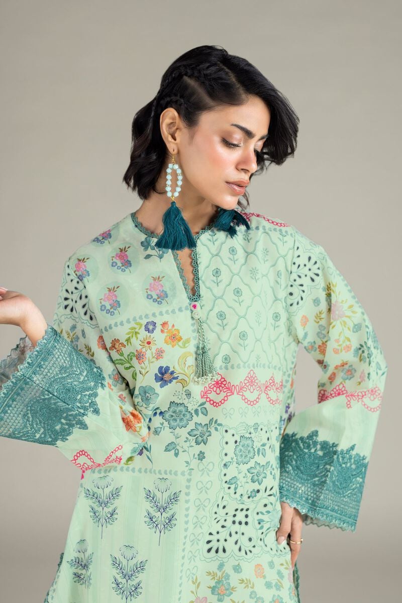 Printed | Jacquard | Floral Co-ords Outfit | USD 60.00