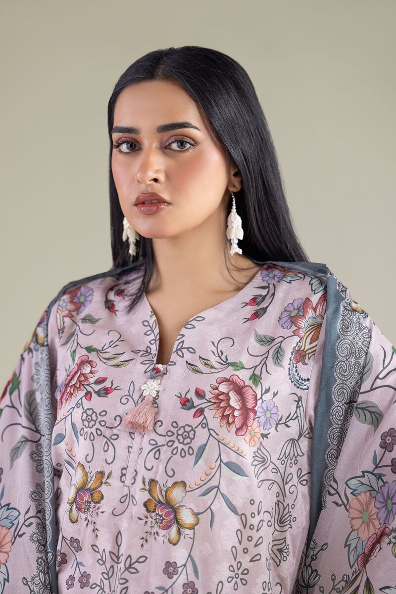 Embroidered | Broshia | Broshia 3-Piece Tailored | USD 75.00