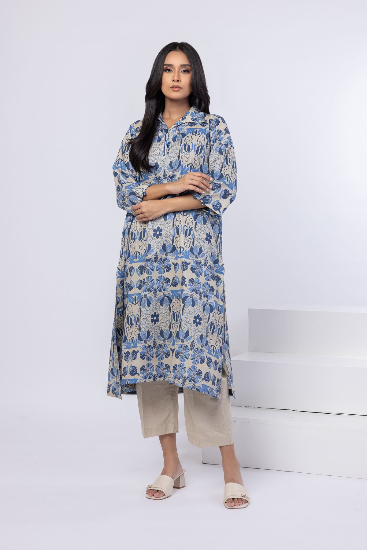 Buy Pants | 0.0 N/A | 25-08-8E3-02BA-VG_MULTI | Khaadi United States