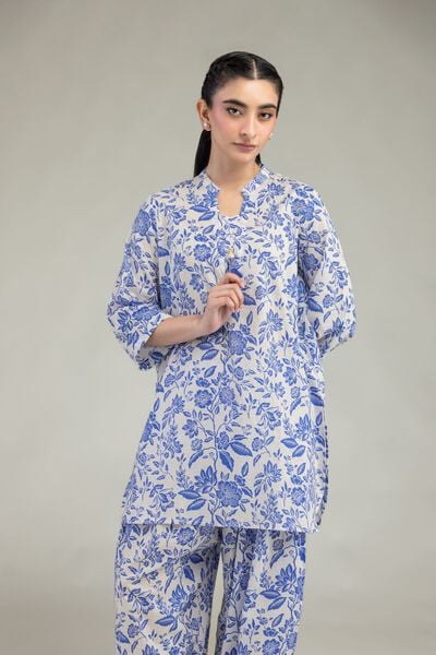 Printed | Cotton Dobby | Floral Cotton Kurta | USD 30.00