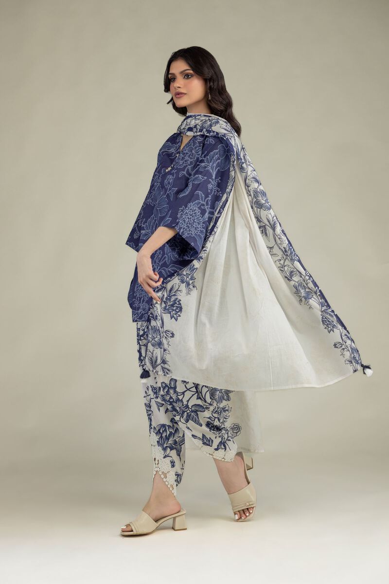 Embroidered | Lawn | Lawn Floral Dupatta  | USD 25.00
