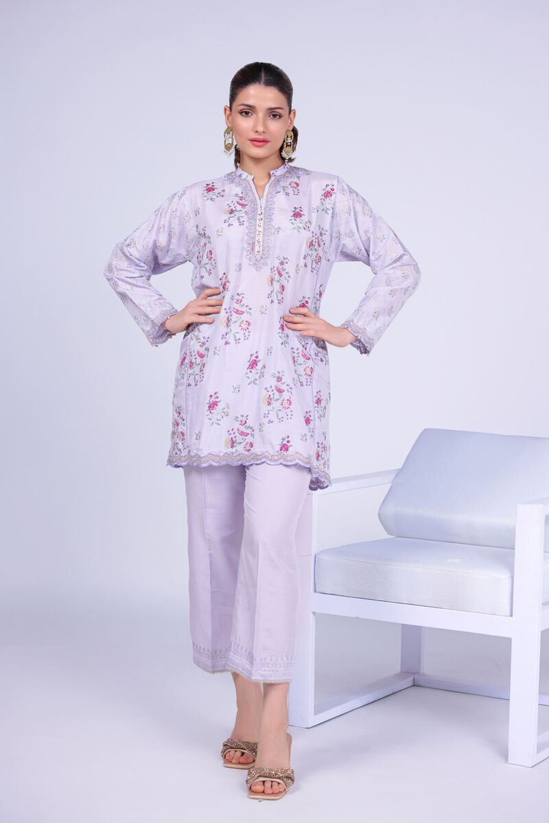 Embroidered | Raw Silk | Kurta | USD 55.00
