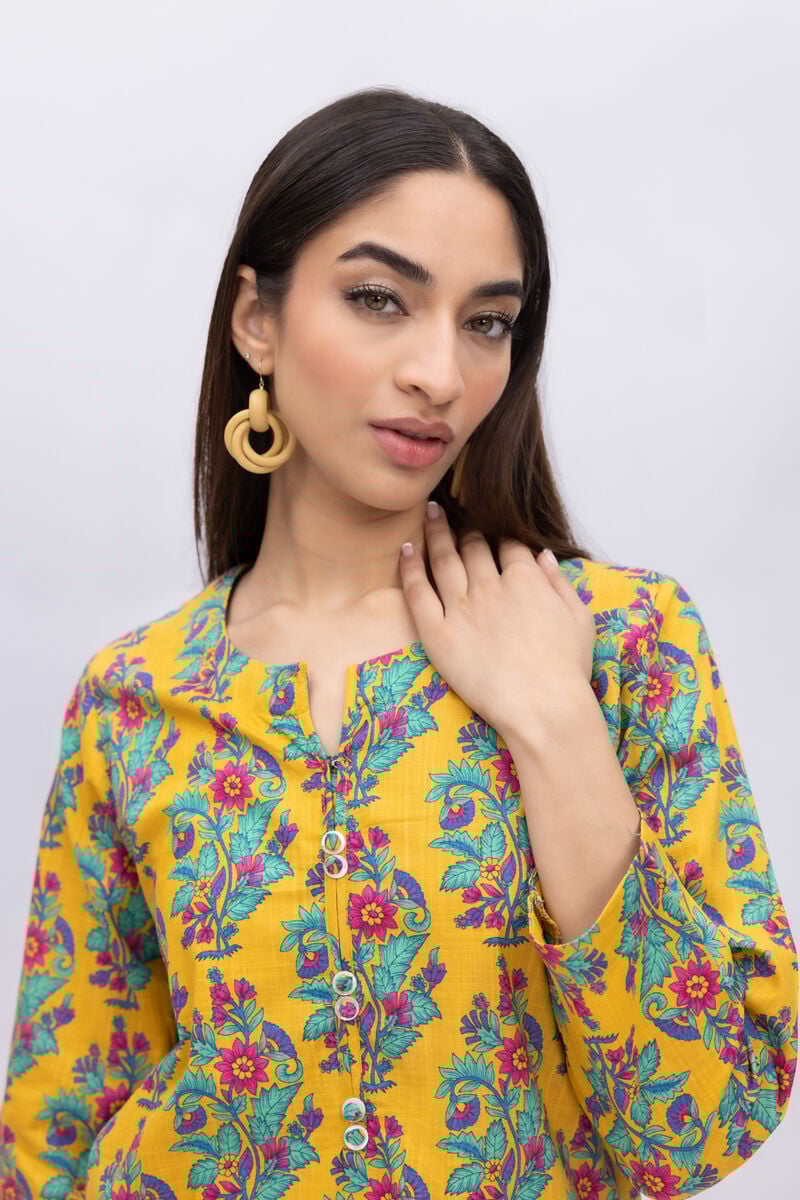 Printed | Crosshatch Poplin | Kurta | USD 7.50