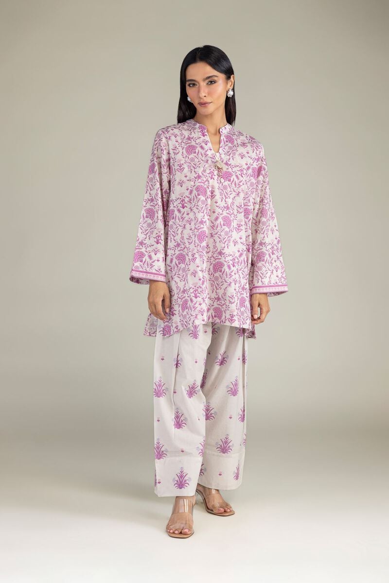 Printed | Cambric | Short Floral Kurta | USD 35.00