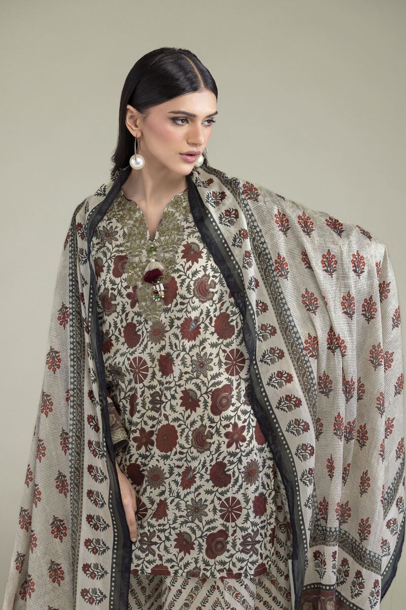 Embroidered | Textured Lawn | Tailored 3-Piece Lawn | USD 60.00