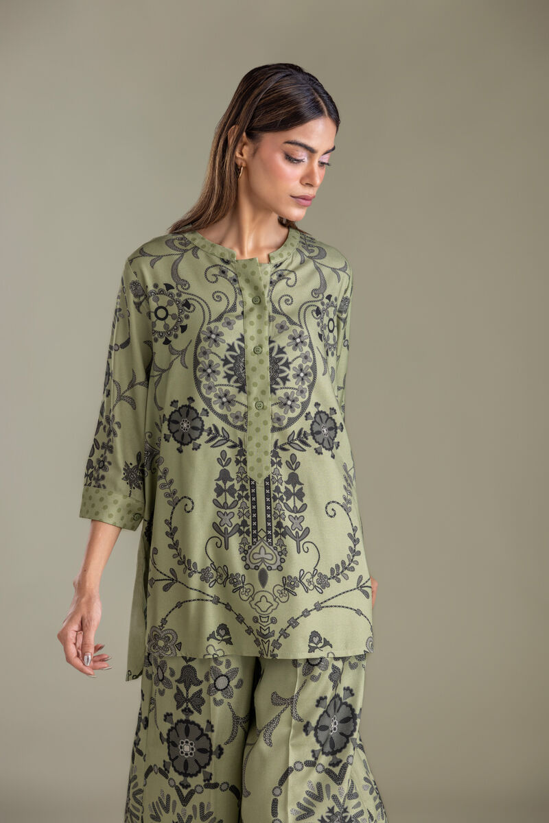 Printed | Viscose Crepe | Floral Crepe Blouse | USD 40.00
