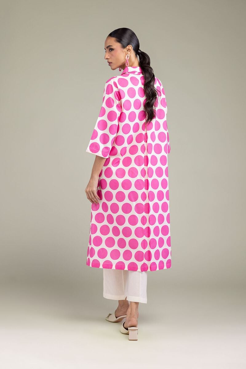 Printed | Cambric | V-Neck Cambric Kurta | USD 35.00