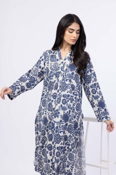 Printed | Ripple Crinkle | 2 Piece Co-ord Set | USD 43.00