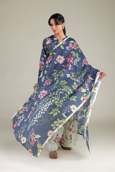Printed | Lawn | Lawn Floral Dupatta | USD 30.00