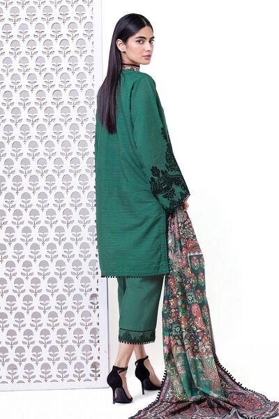 Embroidered | Light khaddar Messuri | Tailored 3 Piece | USD 40.00