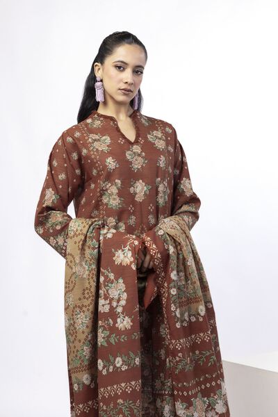 Embroidered | Light Khaddar | Tailored 3 Piece | USD 50.00