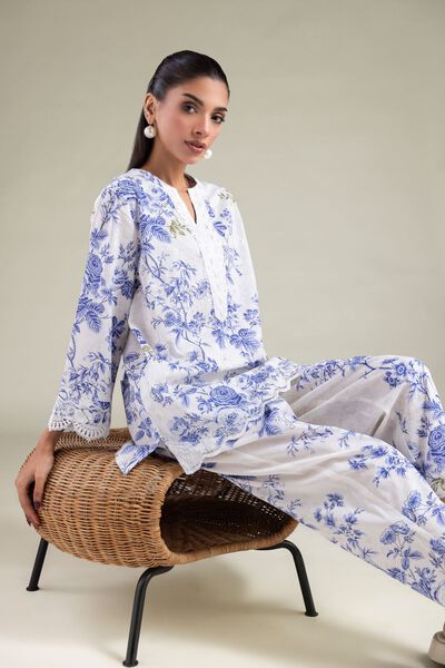 Embroidered | Cambric | Tunic | USD 35.00