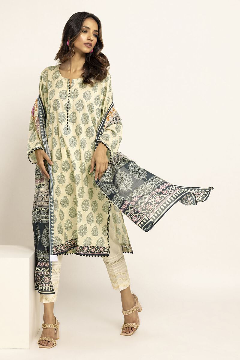 Lawn | Printed | Fabrics 2 Piece | Top Dupatta | null