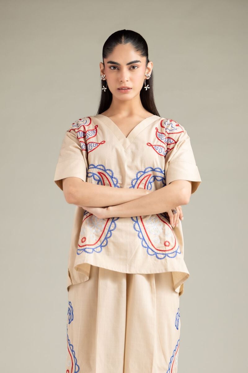 Textured Cotton | Shirt | USD 30.00