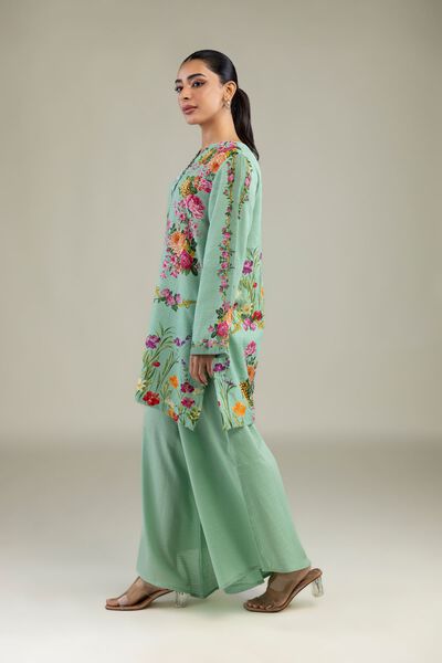 Printed | Cotton Dobby | Solid Cotton Pants | USD 30.00