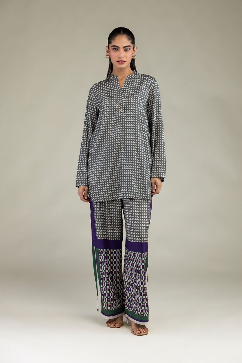 Embroidered | Viscose Crepe | Viscose Crepe Trousers | null
