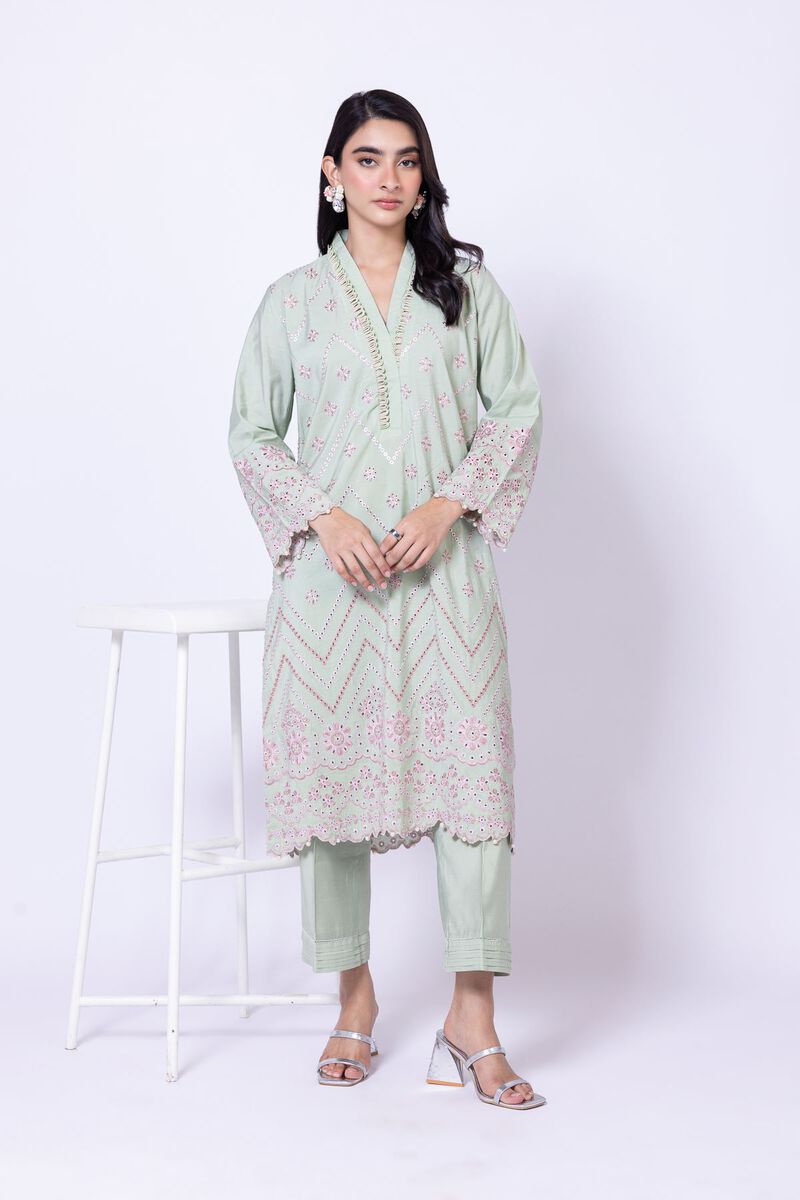 Embroidered | Dull Raw Silk | Kurta | USD 25.00