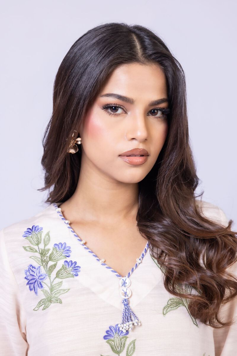 Embroidered | Textured Cotton | Kurta | USD 35.00
