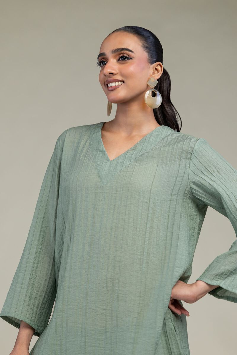 Dyed | Blended Crinkle | Solid Crinkle Shirt | USD 40.00