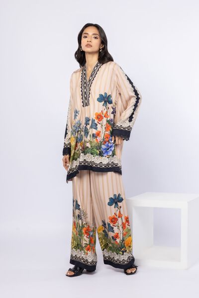 Printed | Viscose Crepe | Pants | USD 15.00