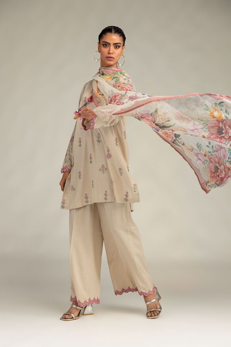 Embroidered | Mesuri | Mesuri Floral Dupatta | USD 30.00