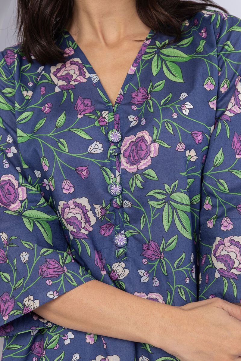 Printed | Cambric | Kurta | USD 10.00