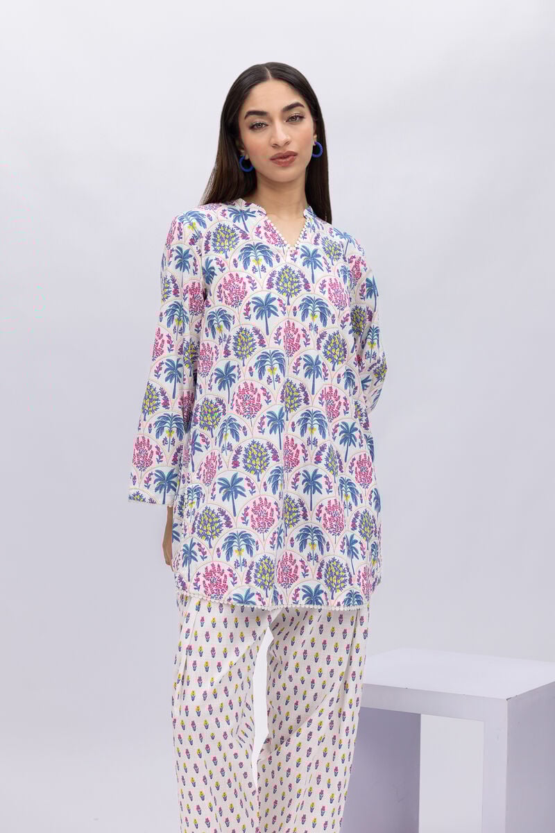 Printed | Crosshatch Poplin | Kurta | USD 7.50