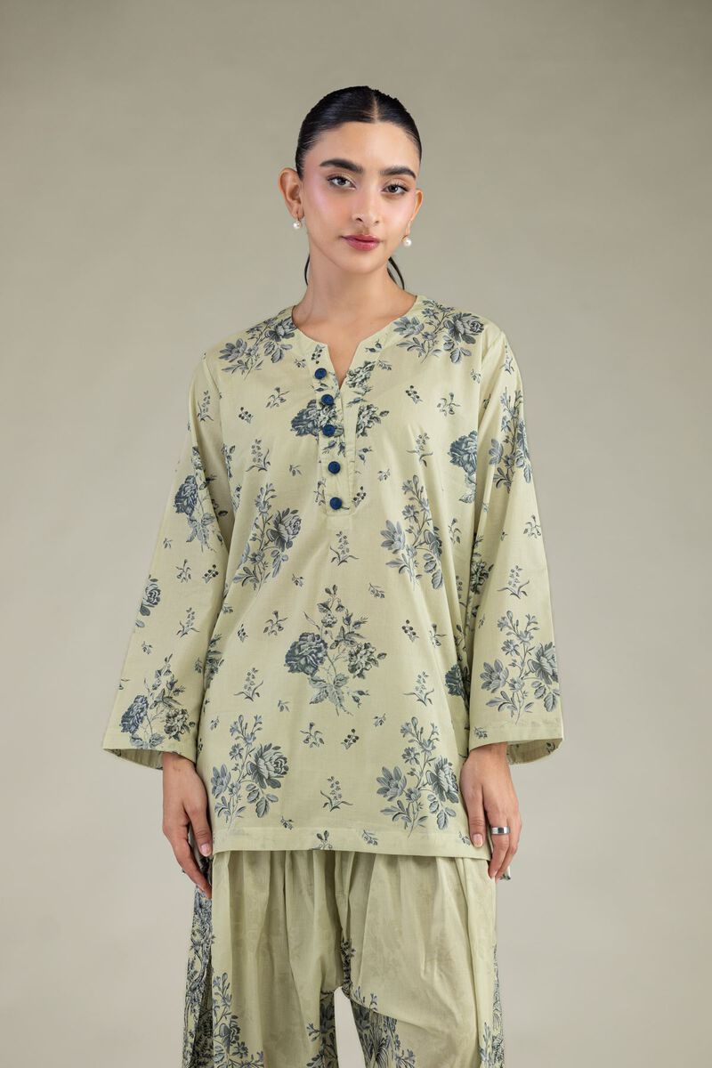 Printed | Cambric | Floral Cambric Kurta | USD 35.00