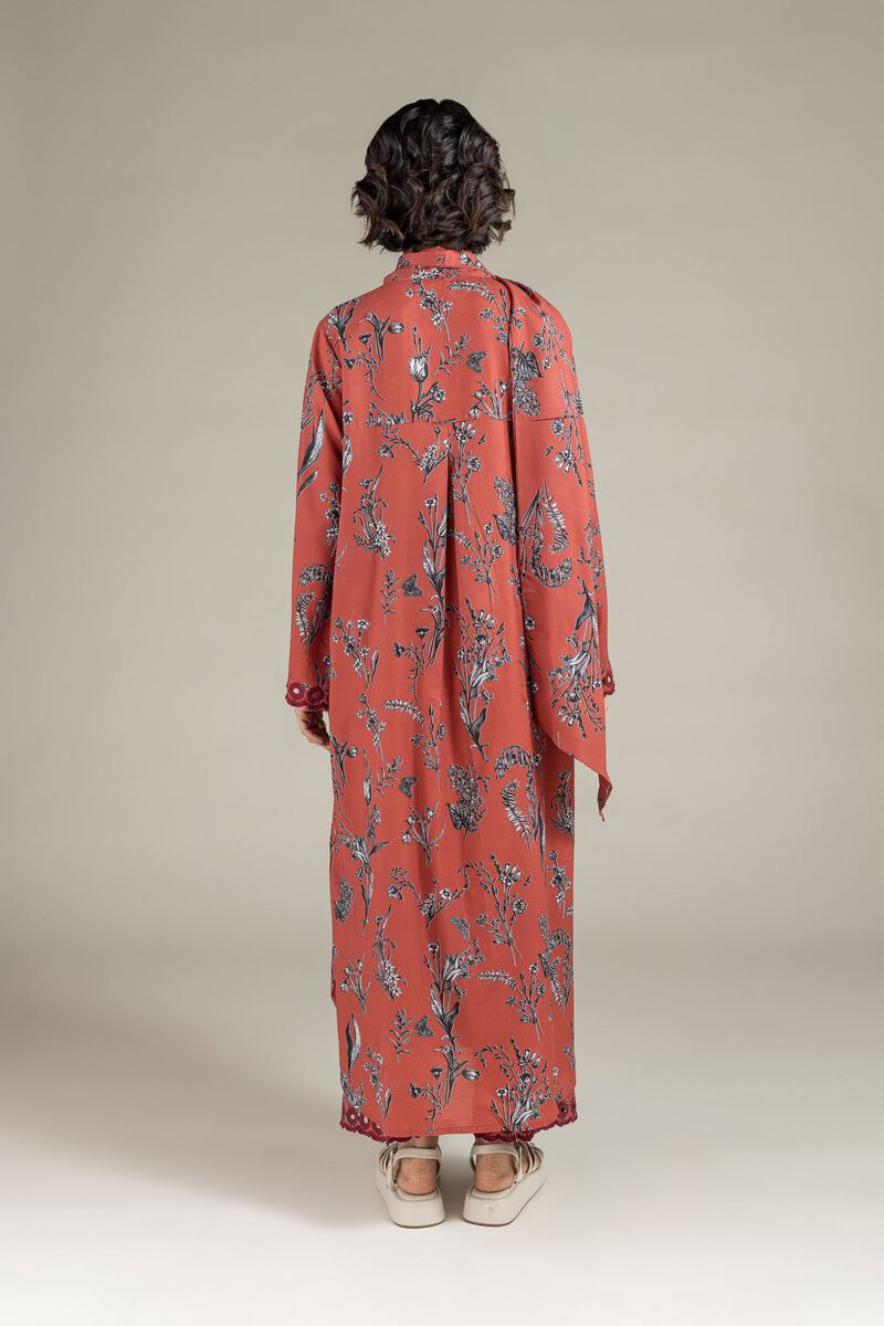 Embroidered | Raw Silk | Kurta | USD 35.00