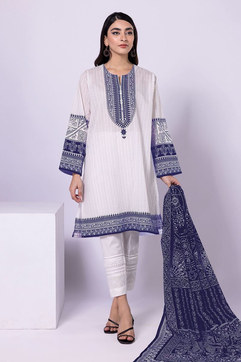 Printed Lawn | Top Dupatta | Fabrics 2 Piece | null