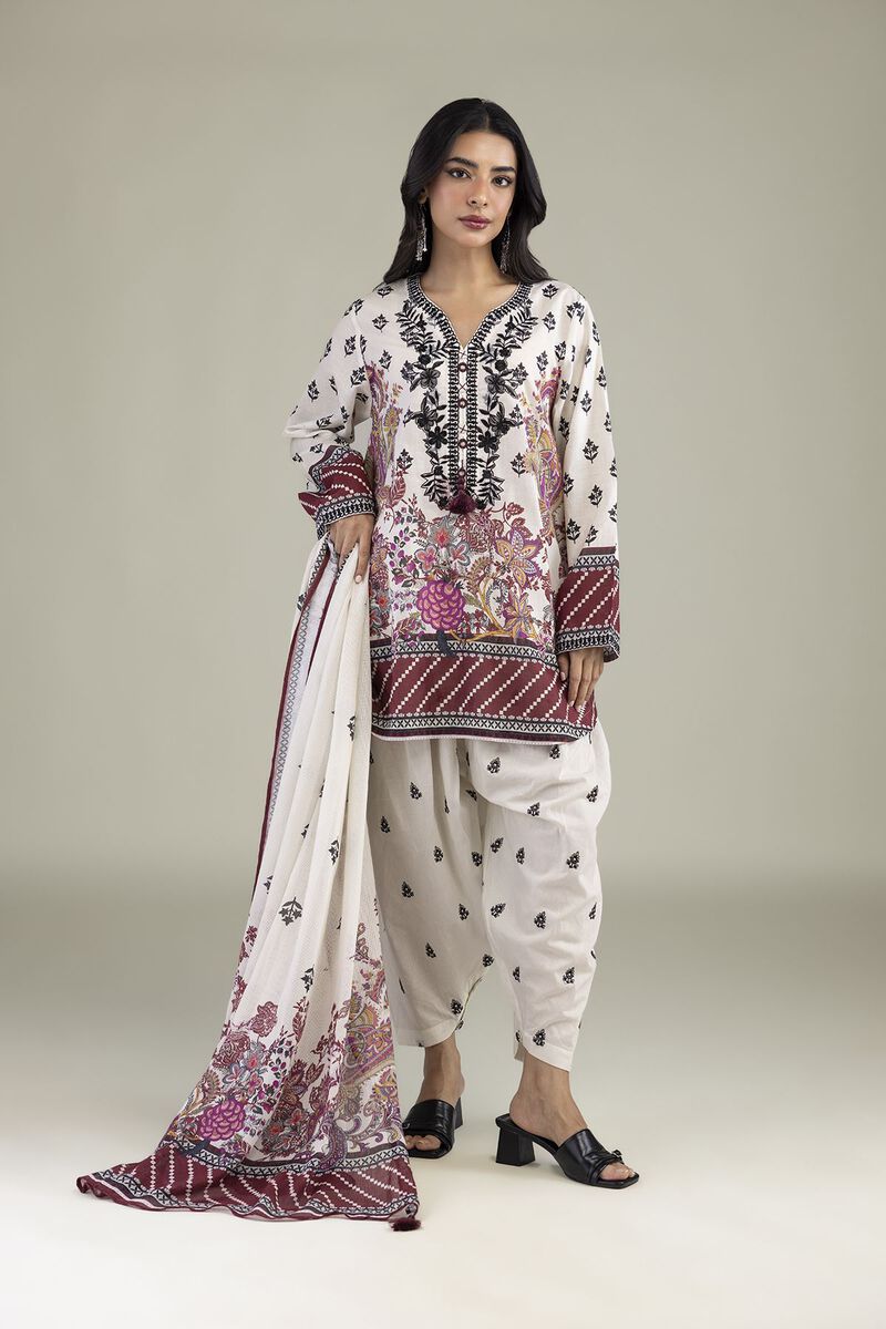 Embroidered | Textured Lawn | Tailored 3-Piece Lawn | USD 75.00