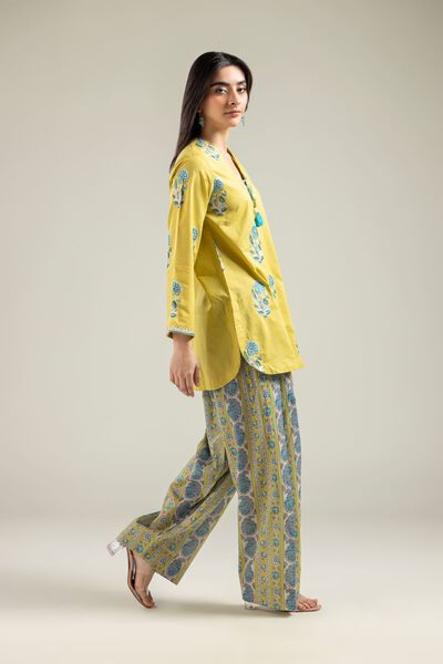 Embroidered | Mesuri | Yellow Mesuri Shalwar | USD 30.00