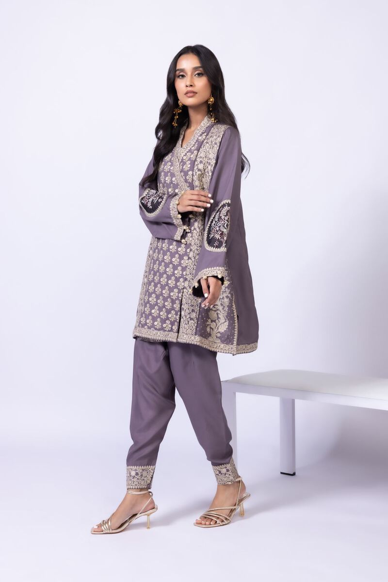 Embroidered | Viscose Oak Silk | Kurta | USD 30.00