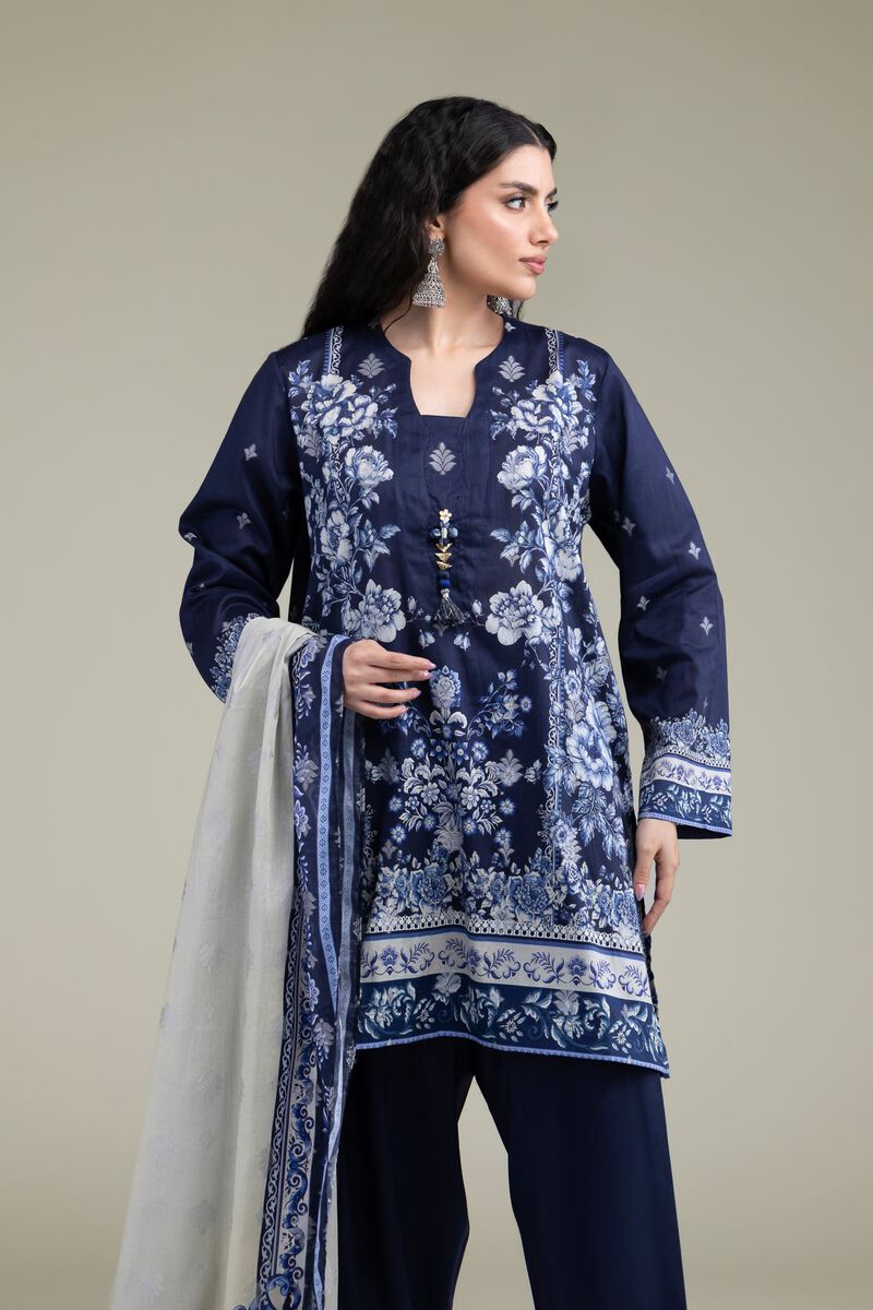 Printed | Jacquard | Tailored 3 Piece | USD 70.00