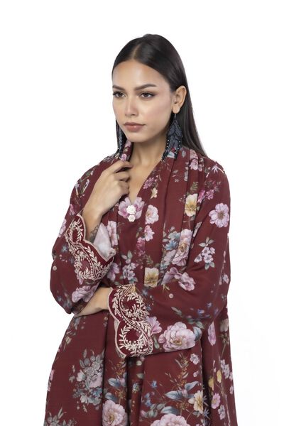 Embroidered | Blended Khaddar | Tailored 3 Piece | USD 60.00