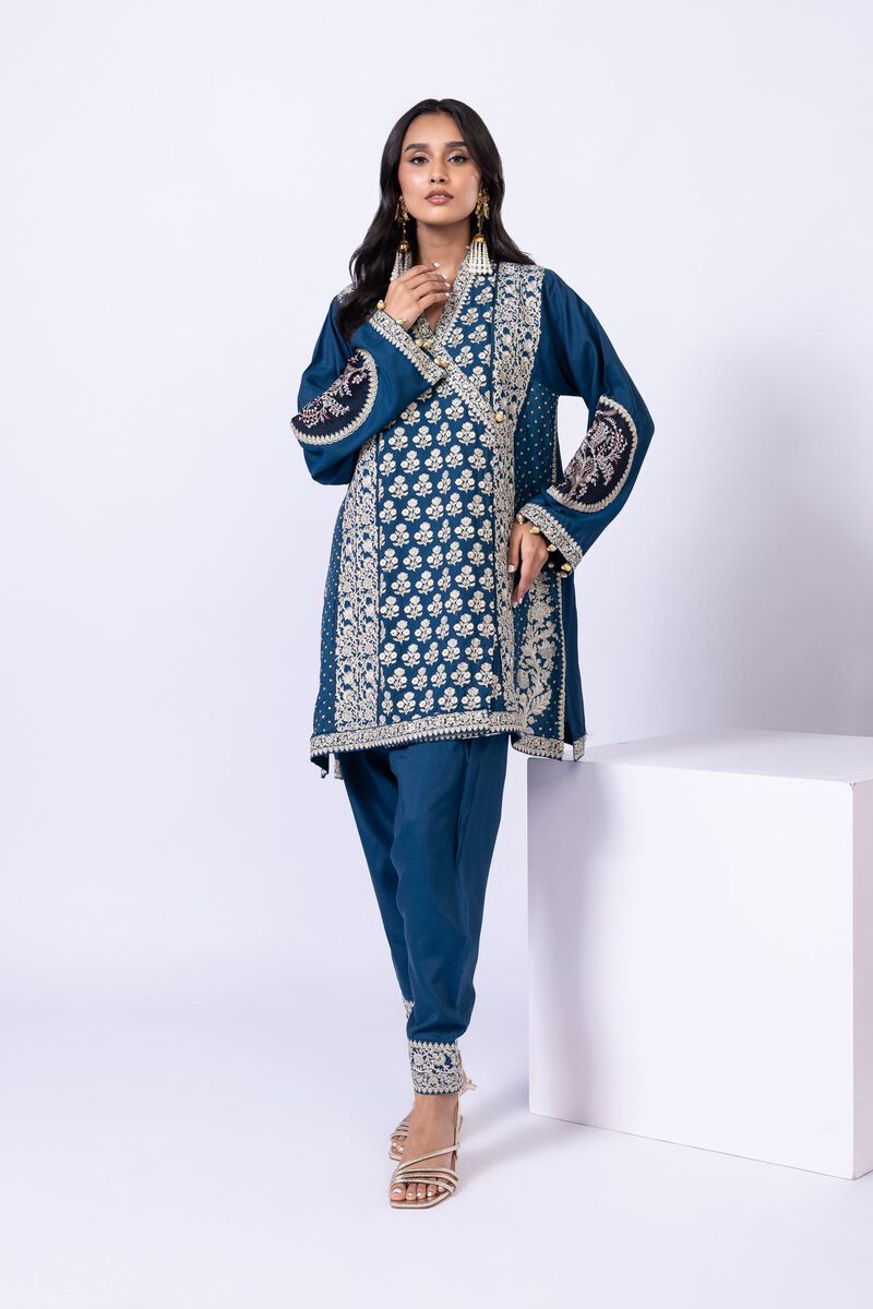 Embroidered | Viscose Oak Silk | Kurta | USD 30.00