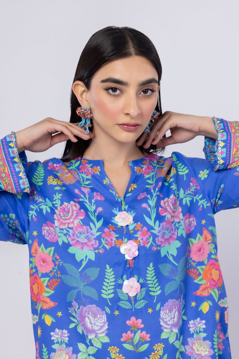Printed | Thai Silk | Kurta | USD 45.00