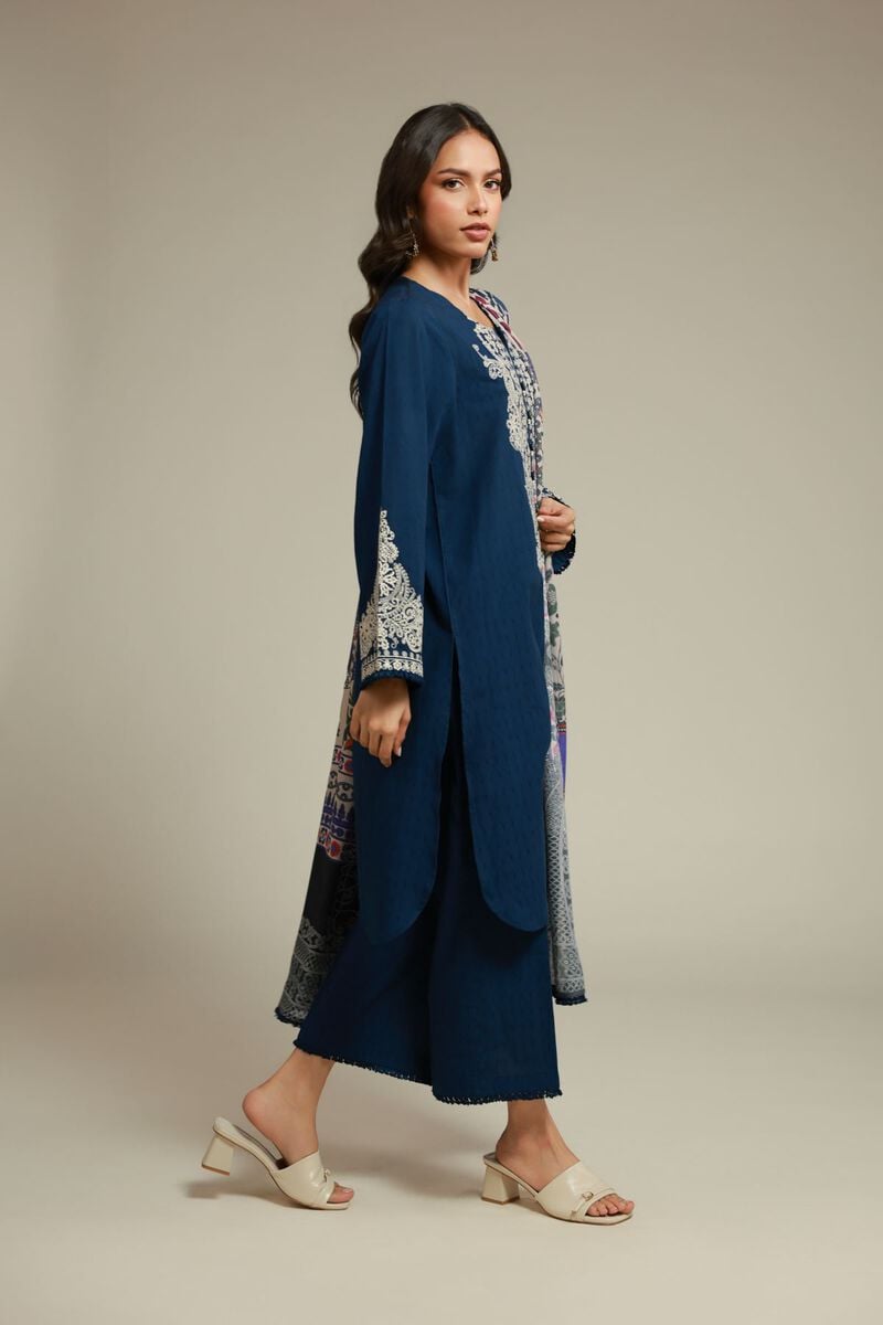 Embroidered | Dobby | Tailored 3-Piece Set | USD 80.00