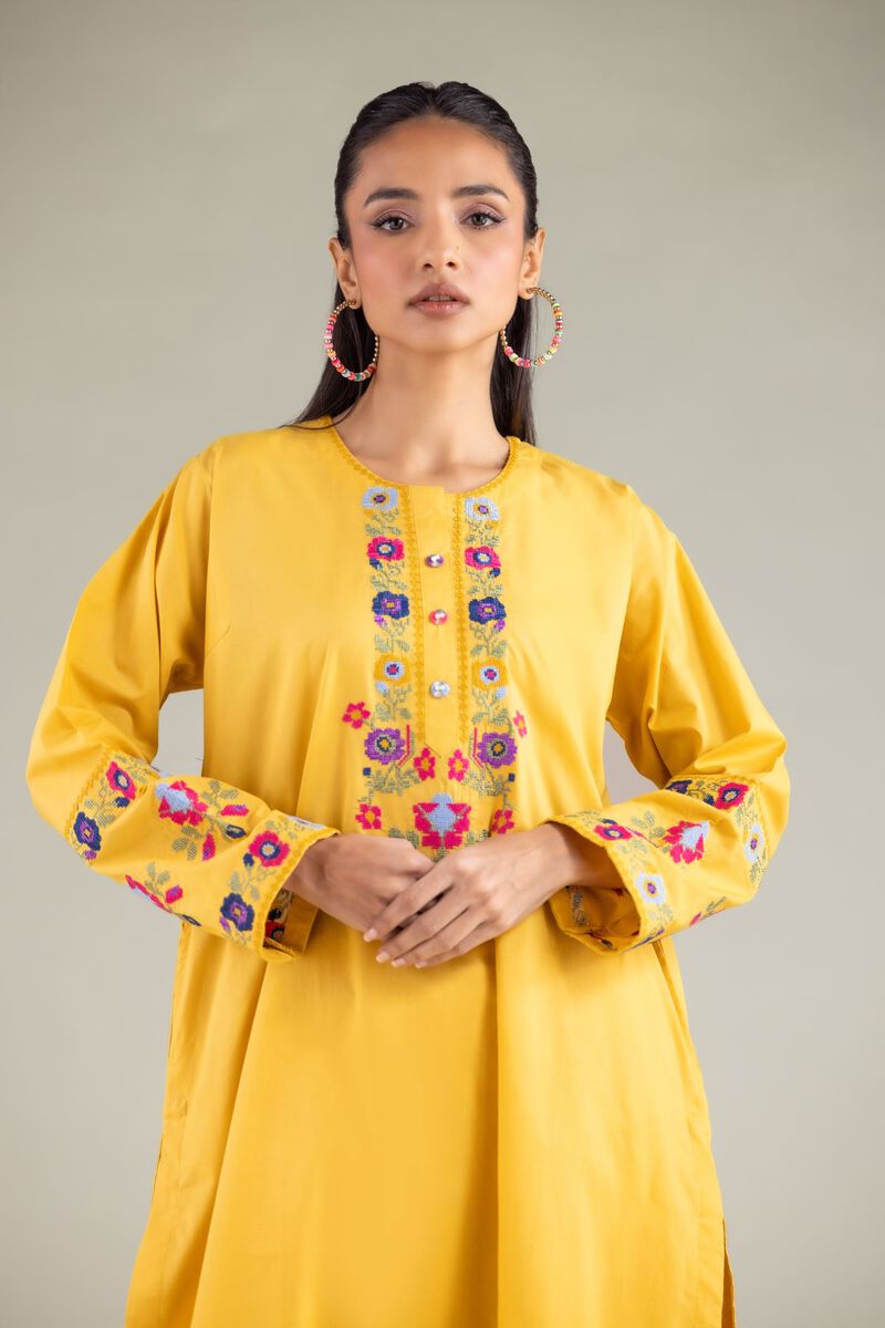 Embroidered | Cambric | Kurta | USD 40.00