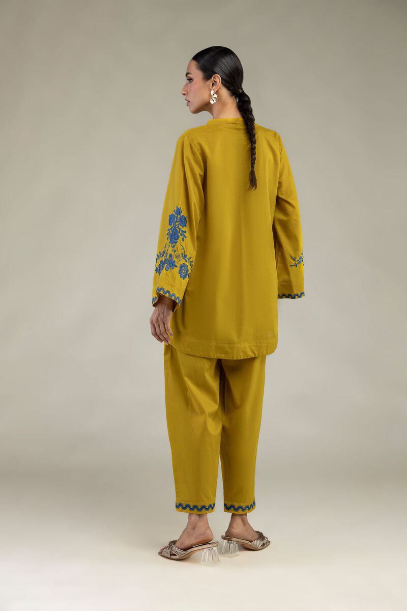 Embroidered | Cambric | Floral Cambric Kurta | USD 35.00