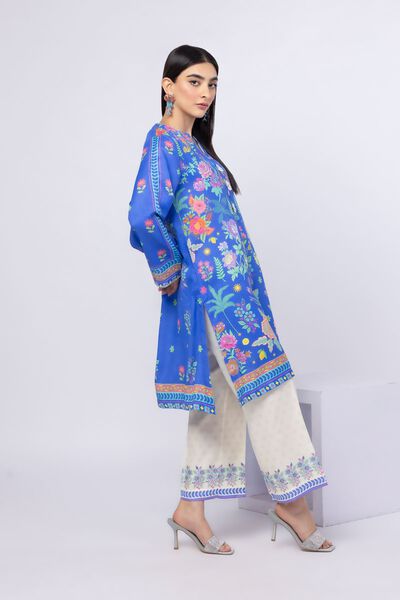 Printed | Thai Silk | Pants | USD 23.00