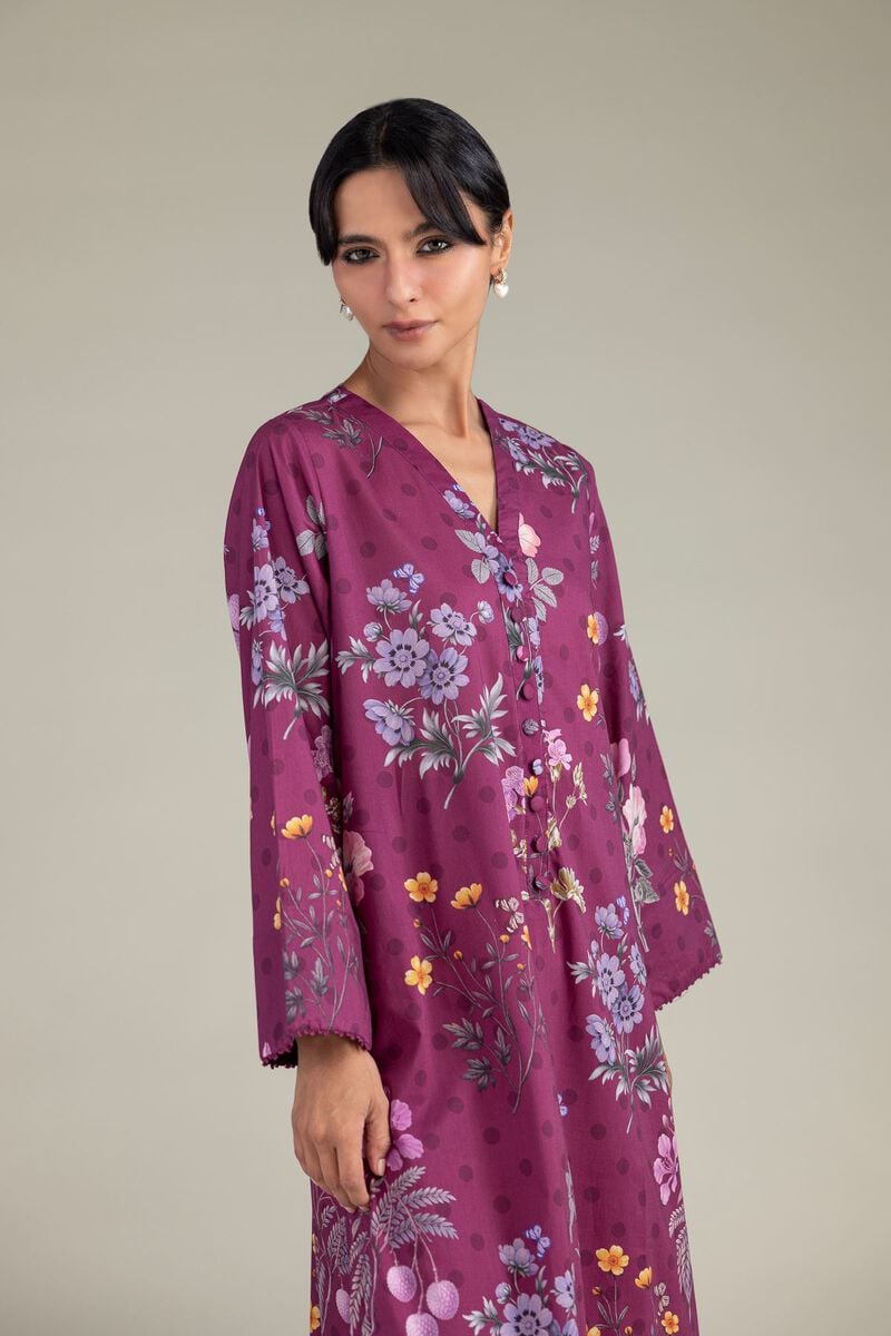 Printed | Cambric | Floral Cambric Kurta | USD 35.00