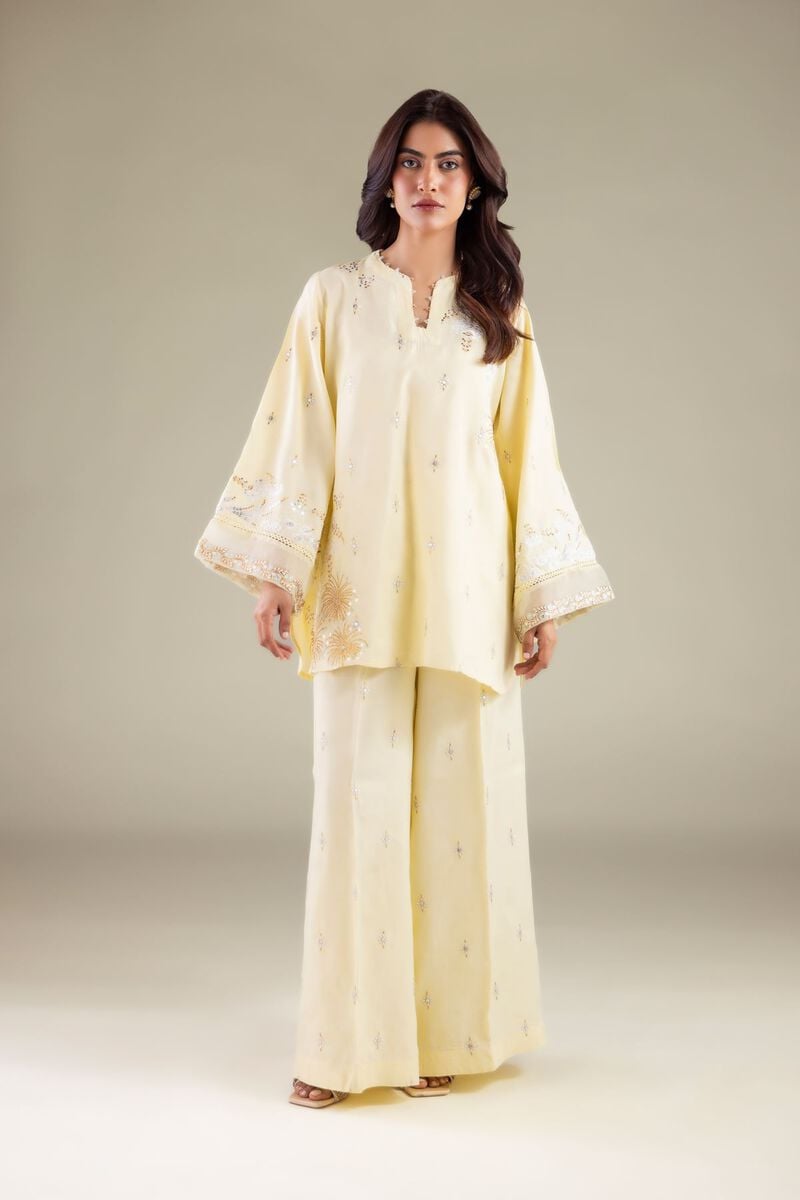 Embroidered | Raw Silk | Kurta | USD 60.00