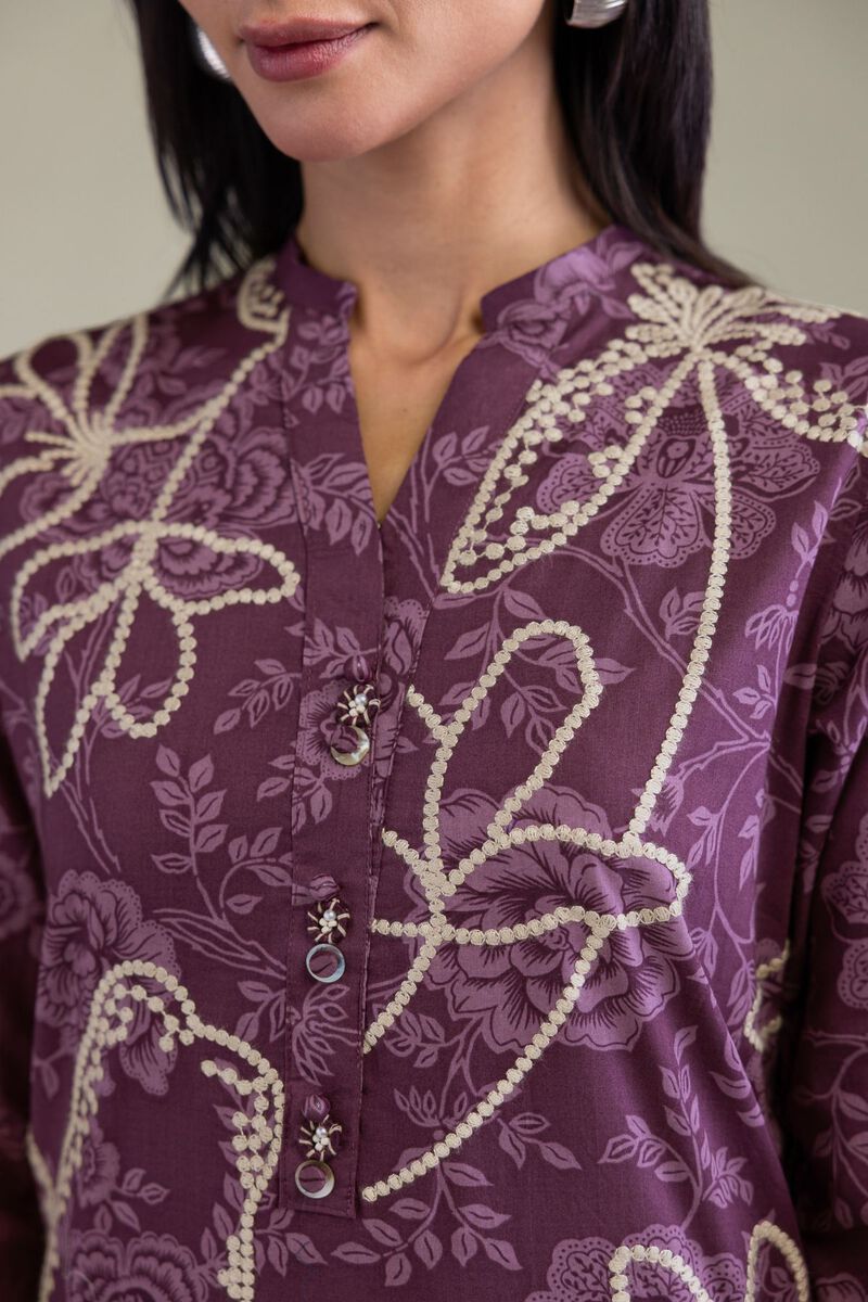 Embroidered | Cambric | Kurta | USD 40.00
